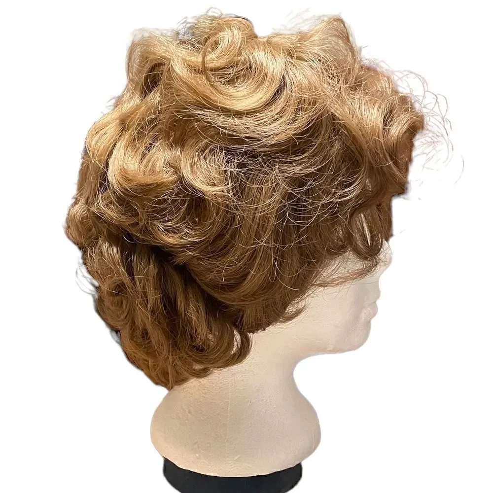Vintage 1970s Eterna Wavy Dark Blonde Wig - Marché